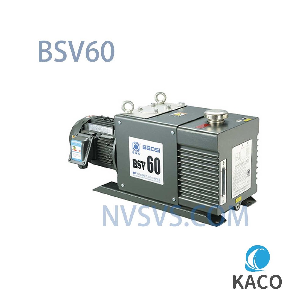 蘇州鮑斯BSV60雙級(jí)油旋片真空泵 | 60m3/h 13500元